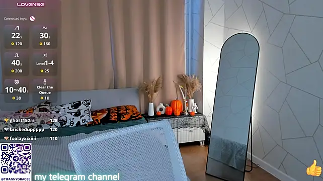 Tiffany-Grace - panty tease