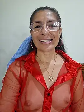 Natasha_50 - Saliva on my breasts