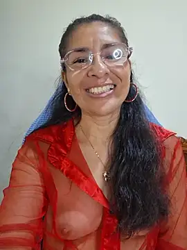 Natasha_50 - Saliva on my breasts