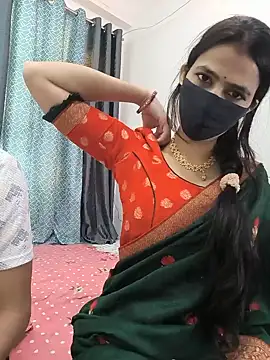 Sikha_Abhi - Nipples in saree