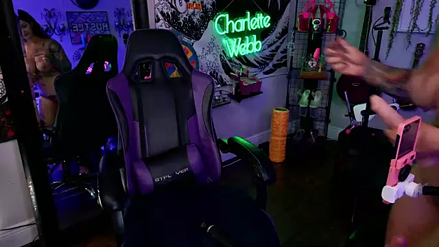 CharletteWebb - bj spit gag show