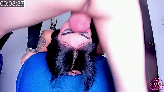 Couple_nolimitsW - CRAZY FACEFUCK GAG NASTY DEEP 2min🍓HARD