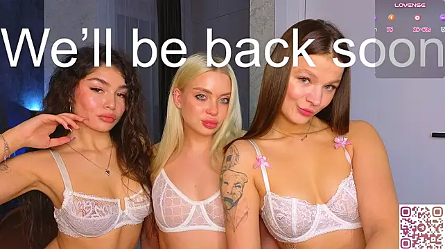 Caroline__Brown - lick each other tits