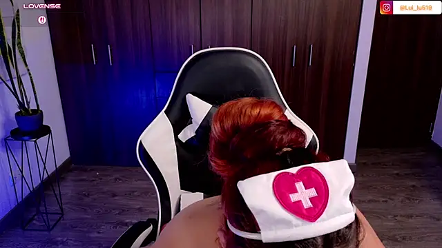ImLui_lu - Open nurse legs spank pussy