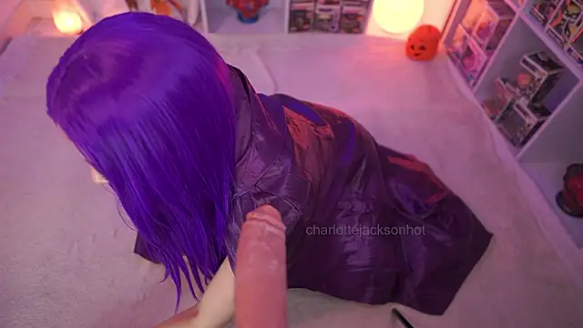 Charlottejacks - shooting cum face and boobs