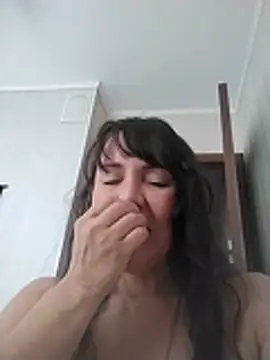 MilkCandyGirl - naked pussy under a transparent veil