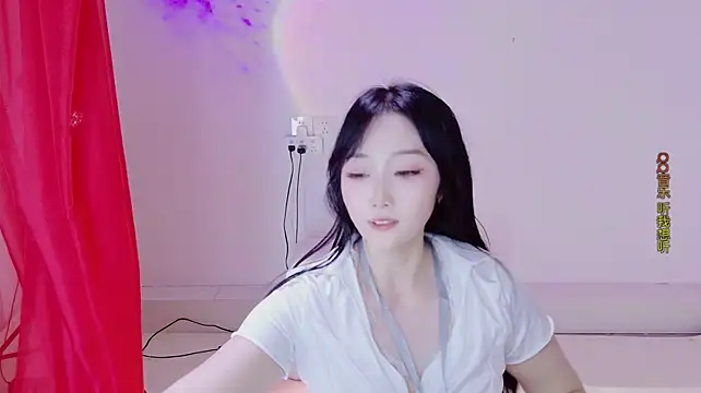 Luna1314 - 换性感红色肚兜跳热舞~