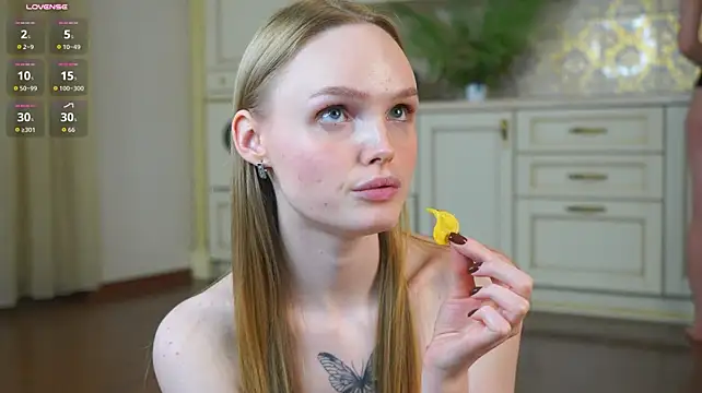 BernadetteRaike - twist nipples Stasy and pull them hard