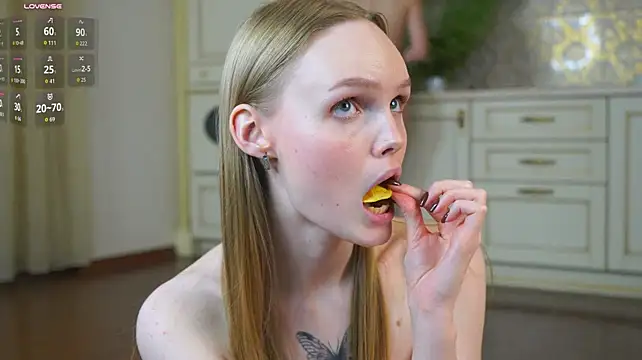 BernadetteRaike - twist nipples Stasy and pull them hard