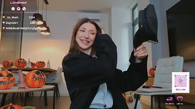 Mollyyank - blowjob + nipple clamps