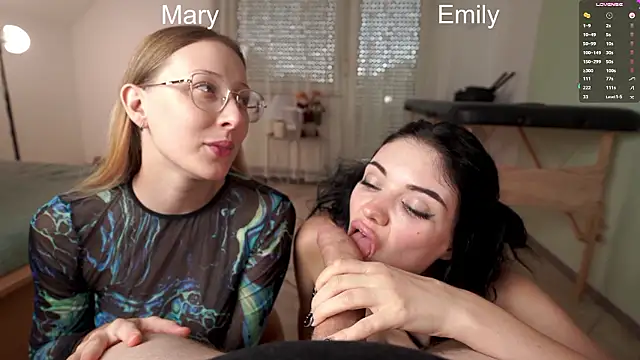 Foxeslovefoxes - Double BlowJob