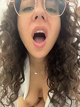 Choco__latte - sloppy blowjob with a dildo near urinals