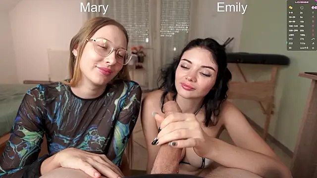 Foxeslovefoxes - Double BlowJob