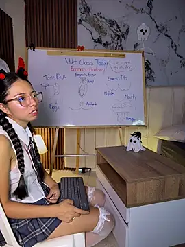 I_AM_EMMA_ - MY TEACHER PUNISHES MY PUSSY WITH RULER