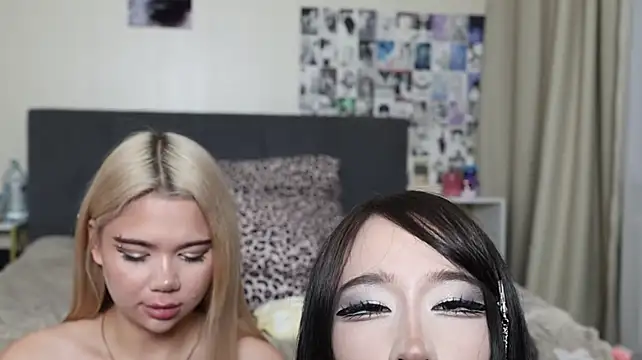 NickAnny - Double blowjob&suck balls&tease dick