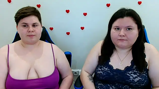 BeckyAndHellen - 💫 Masturbation 2 pussies 💫