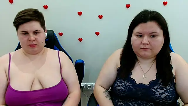 BeckyAndHellen - 💫 Masturbation 2 pussies 💫