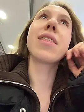 Outdoor-houndour - ahegao with drool on naked tits