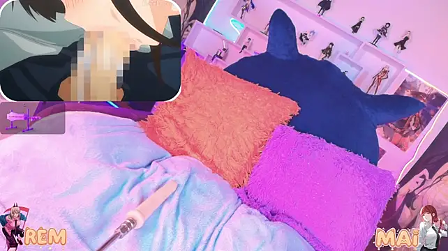 Mai-- - kiss between mai and rem🤤🤤