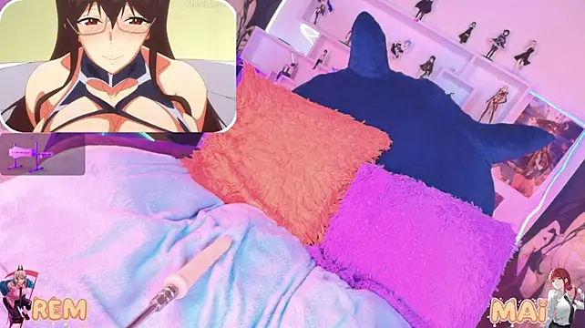 Mai-- - kiss between mai and rem🤤🤤