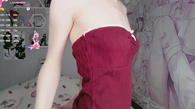 Meganami - lower my shorts