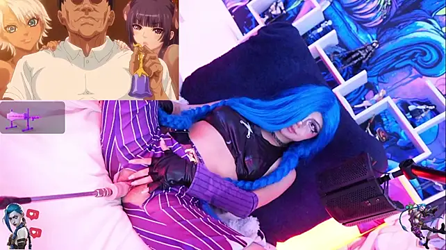 Jinx-- - go sex machine slyle doggy by Jinx🥵