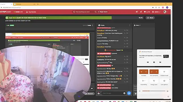 Nastydianastrips - SQUIRT ON YOUR VIBRATOR FOR US RIGHT NOW