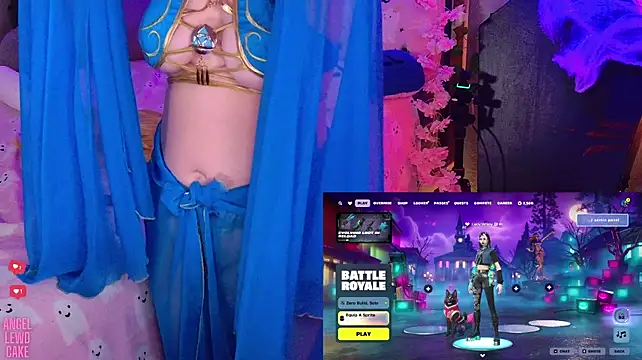 Angel-Lewd-Cake - Dildo vibe ctrl🩵Play a game of Fortnite