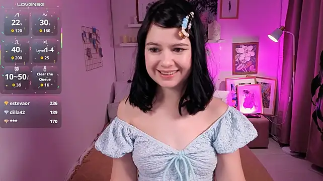 Lil_Amelie - lose my top and show u tits