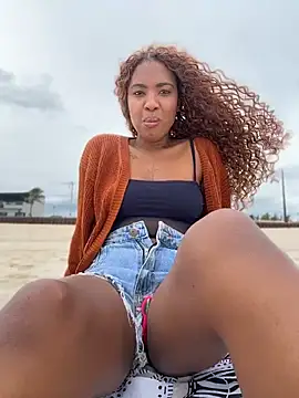 Angel_preta - Peitos na praia