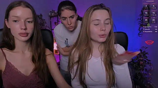 Khloebeauty - show titis 2 girl