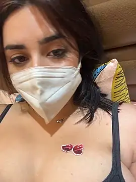 AngelPihu_India - Full Nude Show In Public With Mask