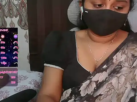 Pavani-Darling - ice on boobs in 5 mins