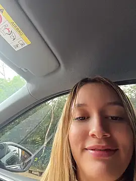 AnaCooper - A passenger sucks my boobs 😈