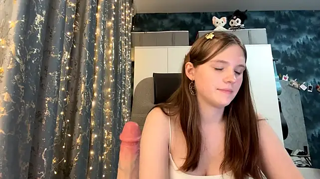 Angelika_Reinik - play with tongue with dick