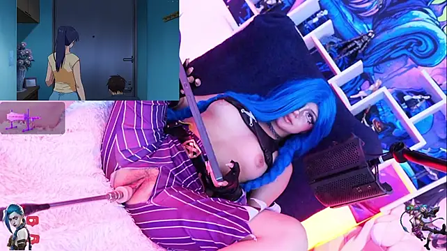 Jinx-- - use on "domi" toy pussy by Jinx🥵