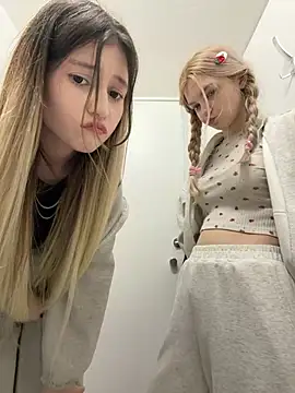 Elsawhere - nancy off pants completely!! risky in WC