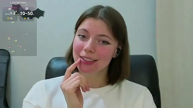 LoriYates - topless and pinch nipples