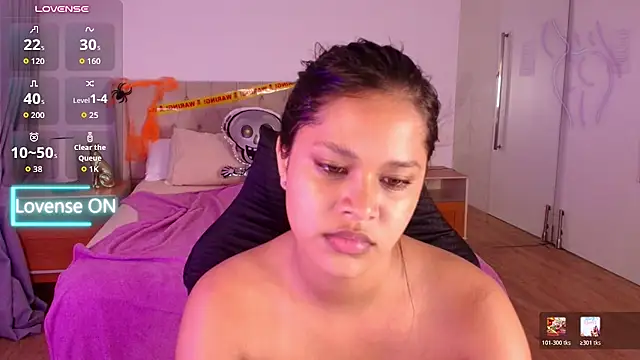 AmeliaEmmy - dildo between breasts