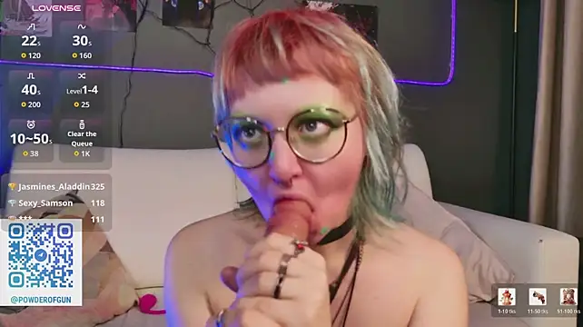 Powderofgun - blowjob 5 minutes