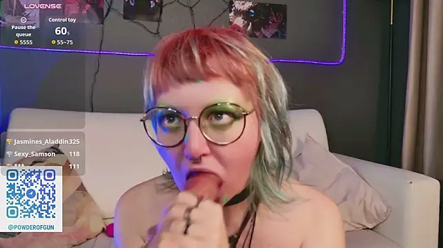 Powderofgun - blowjob 5 minutes