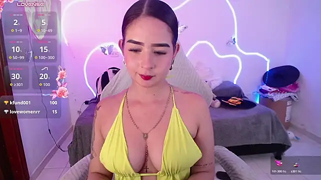 Sweetalloy - oil on tits and belly