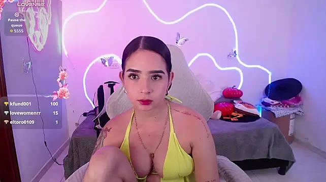 Sweetalloy - oil on tits and belly