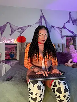 Scarletthornyx - fuckk my ass with your cock + big squirt