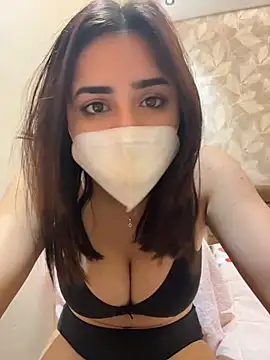 AngelPihu_India - Full Nude Show In Public With Mask