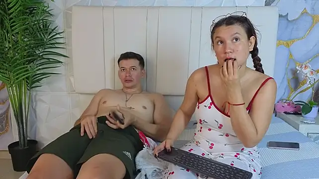 Mily_and_mateo - slapped on the boobs x3