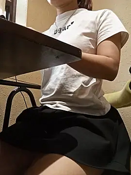 Michiko1 - sneaking around in the cafe