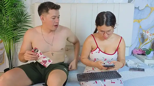 Mily_and_mateo - slapped on the boobs x3
