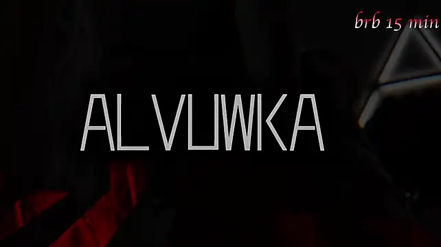 Alvuwkaa - oil and glitter on the chest and butt