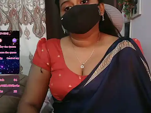 Pavani-Darling - ice on boobs in 5 mins